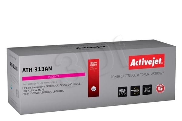 Activejet ATH-313AN, 1000 sivua, Magenta, 1 kpl