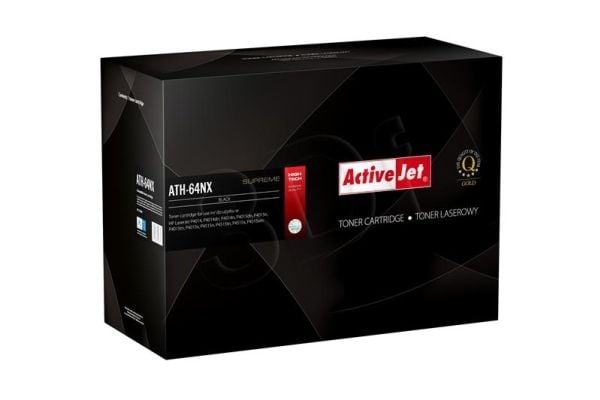 Activejet ATH-64NX (erstatning HP 64X CC364X; Supreme; 24000 sider; sort)
