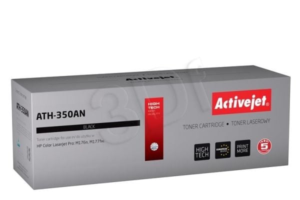Activejet ATH-350AN (korvaava HP 205A CF350A; Supreme; 1300 sivua; musta)