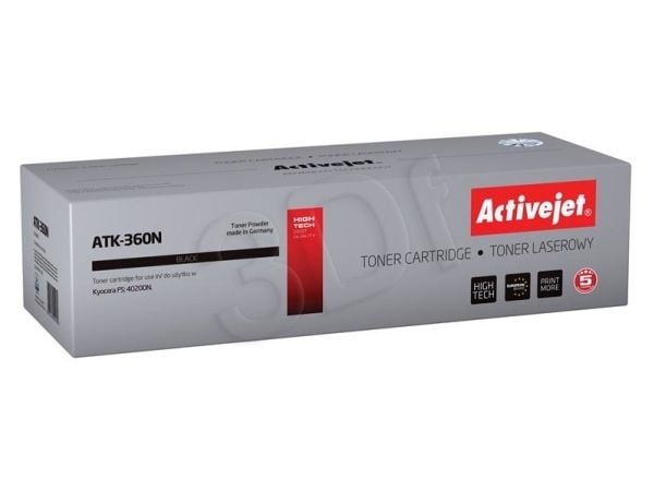Activejet ATK-360N, 20000 sider, Svart, 1 stykker