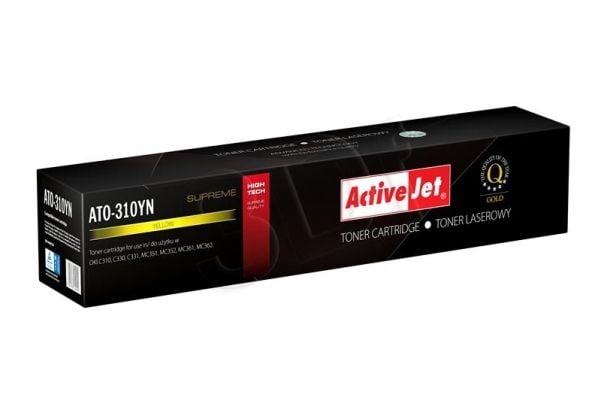 Activejet ATO-310YN, 2000 sivua, Keltainen, 1 kpl