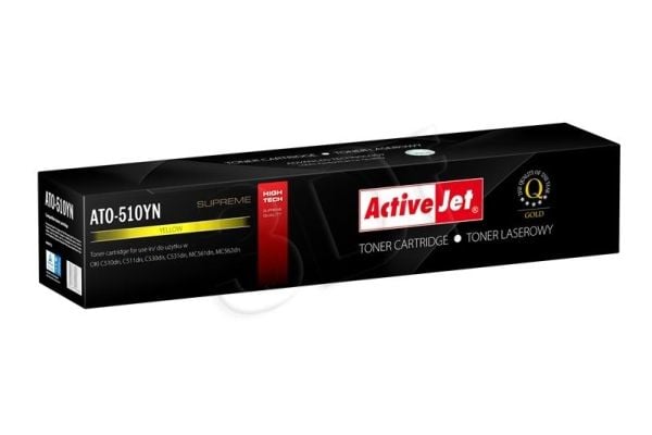 Activejet ATO-510YN, 5000 sivua, Keltainen, 1 kpl