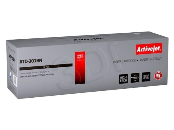 Activejet ATO-301BN, 2200 sider, Sort, 1 stykker