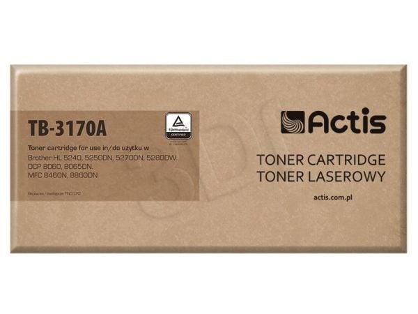 Actis TB-3170A toner Brother TN3170 new 100% - Kompatibel - Tonereinheit, 7000 sider, Sort, 1 stykker