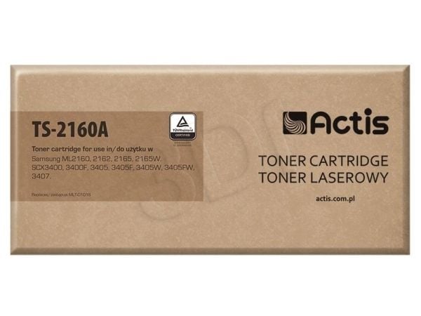 Actis TS-2160A, 1500 sivua, Musta, 1 kpl