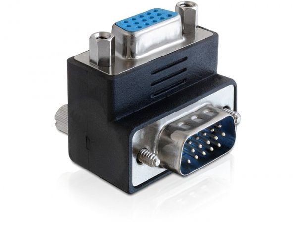 DeLOCK - VGA-sovitin - HD-15 (VGA) (han) til HD-15 (VGA) (hun)