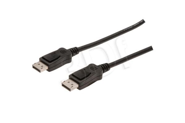 ASSMANN - DisplayPort-kabel - DisplayPort (hann) til DisplayPort (hann) - 2 m - svart