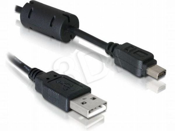 Delock - USB-strømkabel - USB hann til digitalt kamerakontakt hann - 1 m