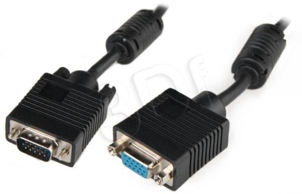 Equip 118801, 3 m, VGA (D-Sub), VGA (D-Sub), Hanstik, Hunstik, musta