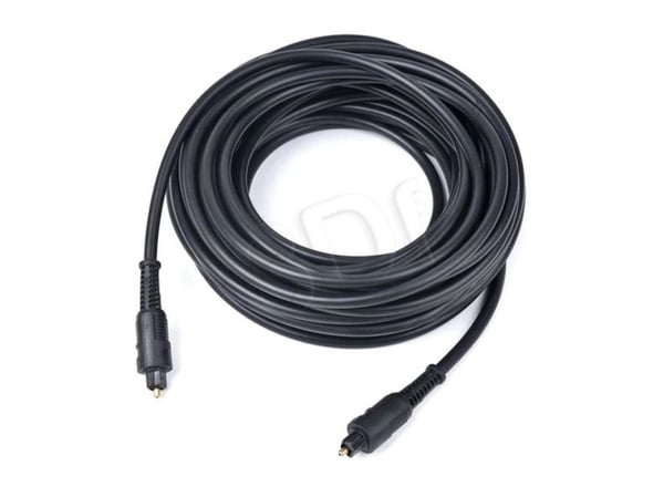 Gembird - Digital audiokabel (optisk) - TOSLINK hann til TOSLINK hann - 7.5 m - fiberoptisk - svart