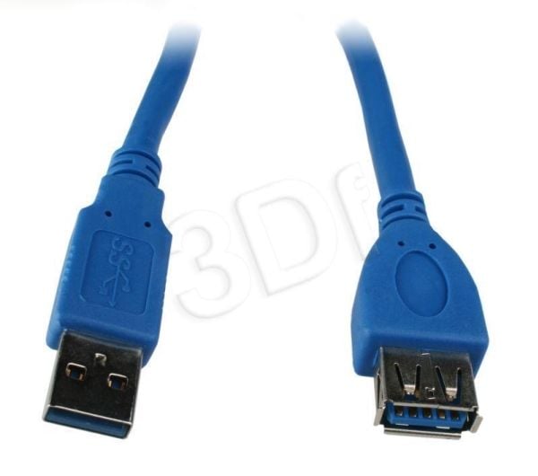 Gembird 3m USB 3.0 A M/FM, 3 m, USB A, USB A, USB 3.2 Gen 1 (3.1 Gen 1), Uros/naaras, Sininen
