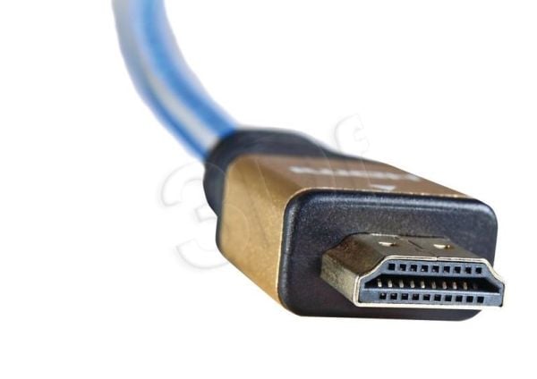 iBOX HD04 - HDMI-kabel - HDMI hann til HDMI hann - 1.5 m - blå - 4K-støtte