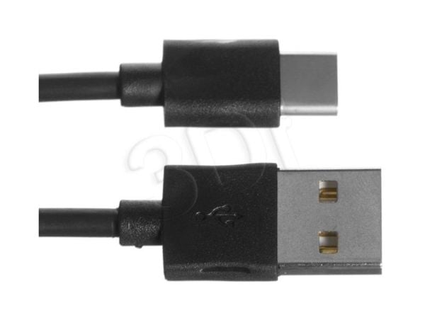 iBOX IKUMTC - USB-kabel - USB (hann) til USB-C (hann) - 2 A - 1 m - svart