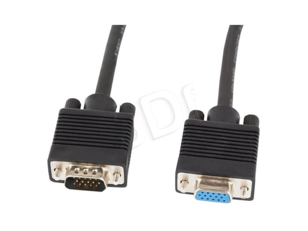 Lanberg - VGA forlængerkabel - HD-15 (VGA) (han) til HD-15 (VGA) (hun) - 1.8 m - lajittelu