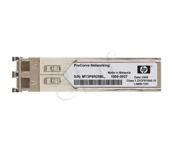 HPE X130 - SFP+ transceiver modul - 10GbE - 10GBase-SR - LC - HP A5830AF; HPE 12504, 5120, 5500, 5810, 5900AF, 5920AF; FlexFabric 1.92, 11908, 1290...