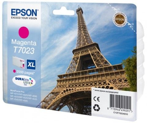 Epson Eiffel Tower WP4000-/4500-sarjojen mustepatruuna XL magenta 2k, Väriainepohjainen muste, 21,3 ml, 1 kpl