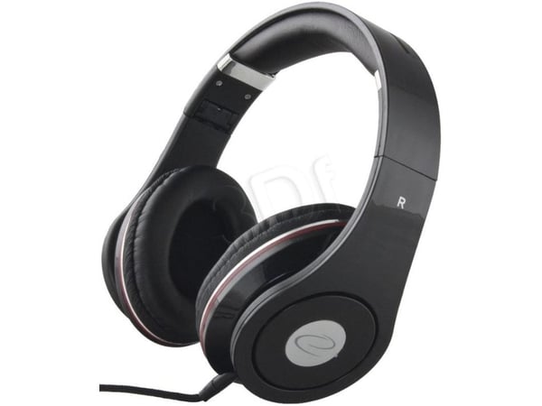 Esperanza EH141K RENELL - Hodetelefoner - full størrelse - kablet - 3,5 mm jakk - svart