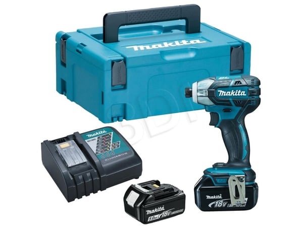 Makita DTS141RTJ - Slagtrekker - batteridrevet - 1/4" innvendig sekskant - 40 N?m - 2 batterier - 18 V (DTS141RTJ)