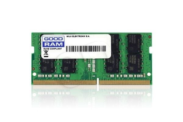 GOODRAM - DDR4 - modul - 8 GB - SO DIMM 260-pin - 2400 MHz / PC4-19200 - CL17 - 1.2 V - ikke-bufret - ikke-ECC