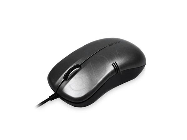 A4Tech V-Track Padless Mouse OP-560NU - Mus - optisk - 3 knapper - kablet - USB - svart