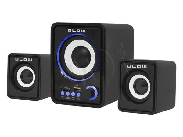 BLOW 66-377#, Hjemmelydanlegg (mikro), Sort, 3 W, 3-veis, 4 O, 280 - 18000 Hz