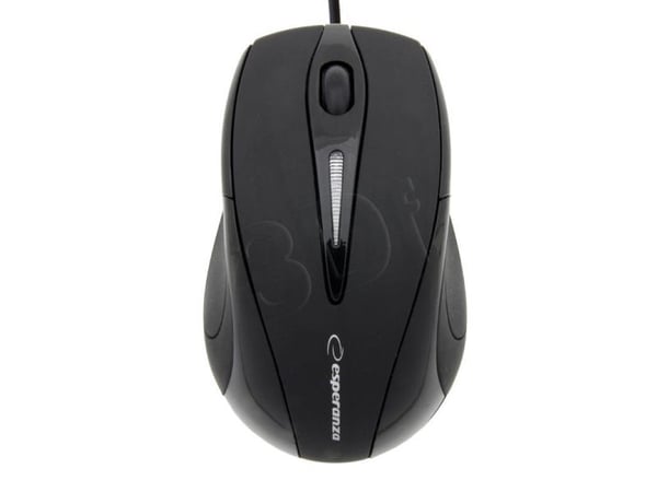 Esperanza EM102K, Optinen, USB A-tyyppi, 800 DPI, Musta