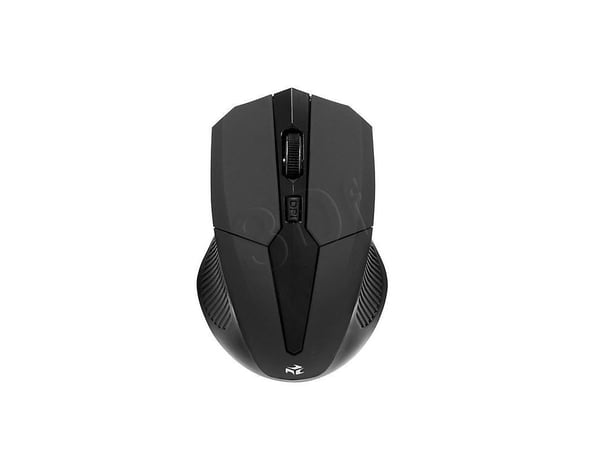 iBox i005 PRO, Molempikätinen, Laser, Langaton RF, 1600 DPI, Musta