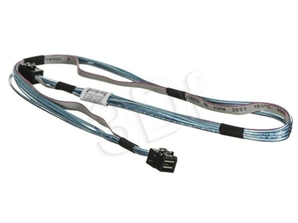 Supermicro - SAS intern kabel - SAS 12Gbit/s - 4 x Mini SAS HD (SFF-8643) (hann) til 4 x Mini SAS HD (SFF-8643) (hann) - 80 cm