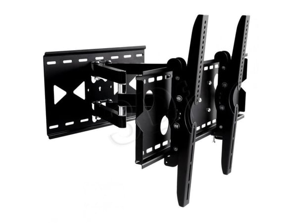 ART AR-24 - Monteringssett (leddelt veggmontering) - for flatpanel - metall - svart pulverjakke - skjermstørrelse: 32"-60" - veggmonterbar