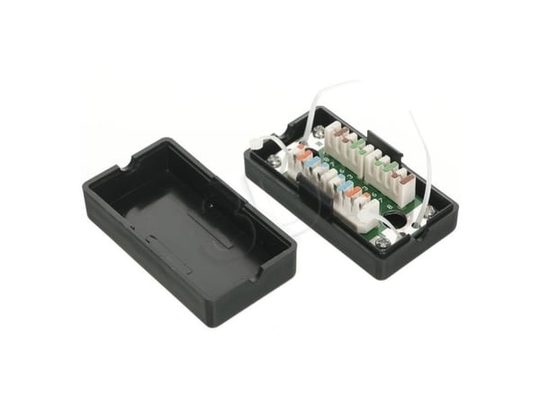 Alantec WTM06, Cat5e, Svart, 1 styck