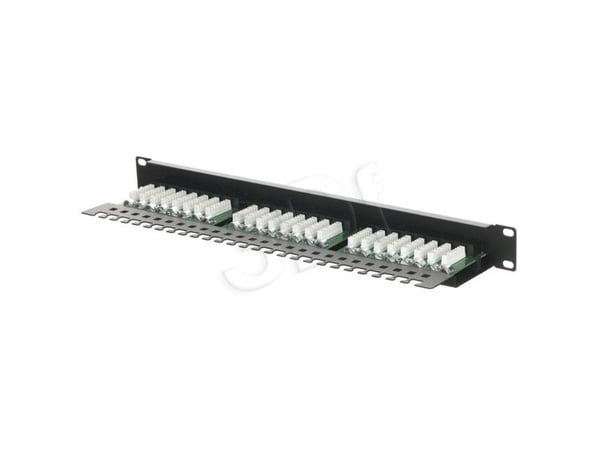 Alantec Patchpanel 1U / 19" UTP cat.5E 24 LSA-portar (PK013)