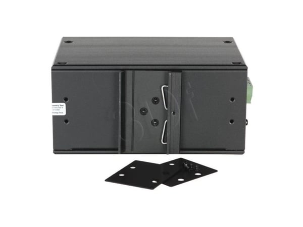 PLANET IGS-624HPT - Switch - 4 x 10/100/1000 (PoE+) + 2 x Gigabit SFP - DIN-skinnemonterbar, veggmonterbar - PoE+ (120 W) - DC-strøm