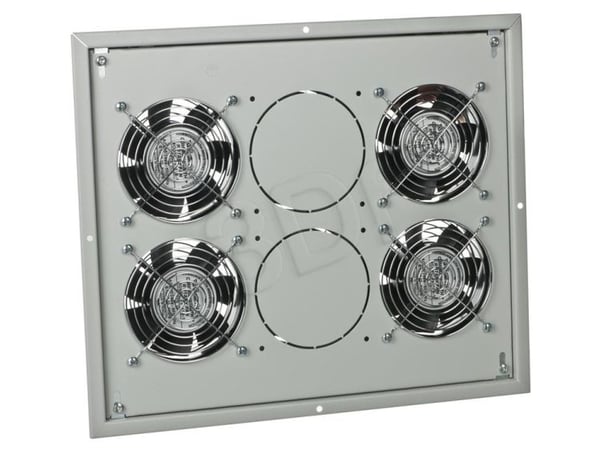 Triton - Systemviftebrett - med 4 kjølevifter, termostat - AC 230 V