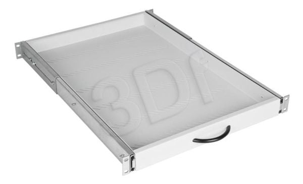Triton RAC-UP-X19-A1, Grå, 45 kg, 1U, 48,3 cm (19"), 650 mm, 45 mm