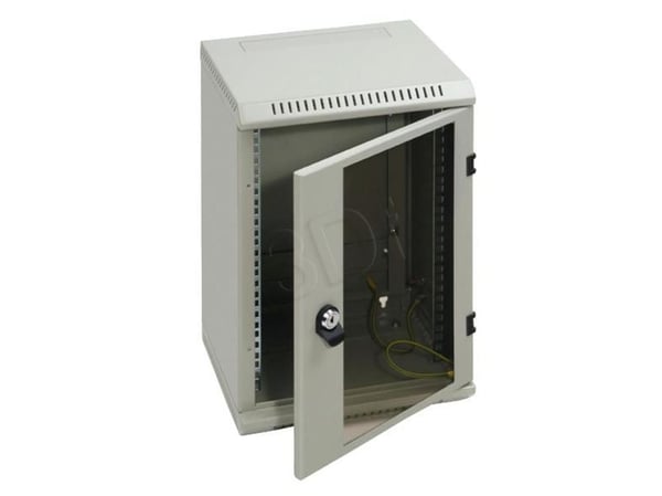 Triton Delta B - Skap - veggmonterbar - RAL 7035 - 6U - 10"
