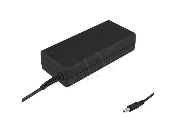 Qoltec - Strømadapter - AC 100-240 V - 90 watt - svart