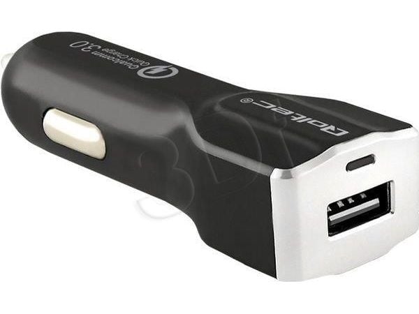 Qoltec - Autovirtasovitin - QC 3.0 (USB)