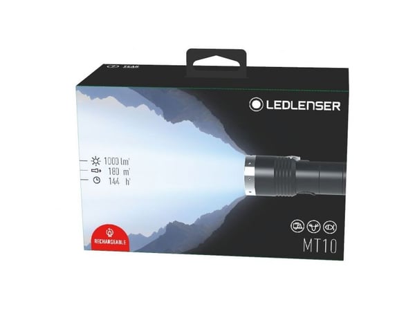 Ledlenser lommelykt MT10 1000 lm (500843)