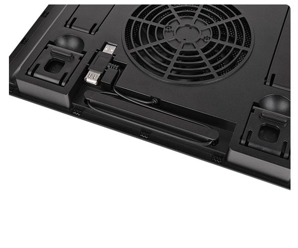 Thermaltake Massive A23 - Notebookkjølepute - svart