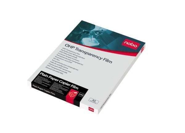 Nobo Transparency Film A4 100 micron - (100 ark)