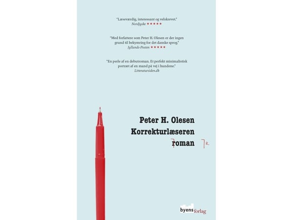 Korrekturläsaren | Peter H. Olesen | Språk: Danska