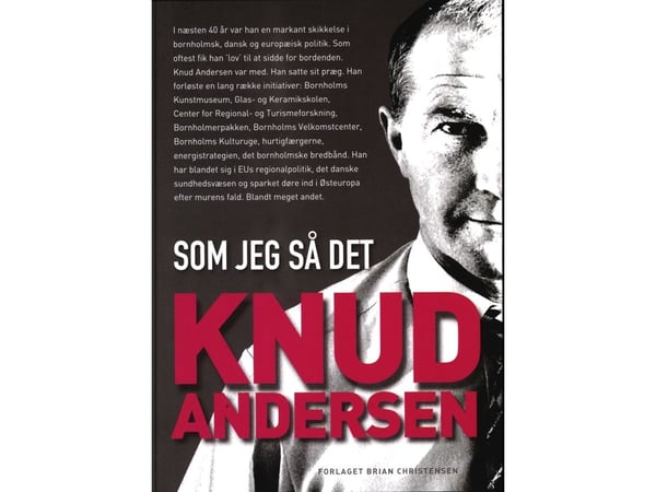 Knud Andersen - slik jeg så det | Knud Andersen | Språk: Dansk