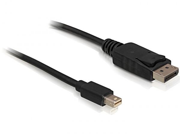 Delock - DisplayPort-kabel - Mini DisplayPort (hann) til DisplayPort (hann) - 1 m