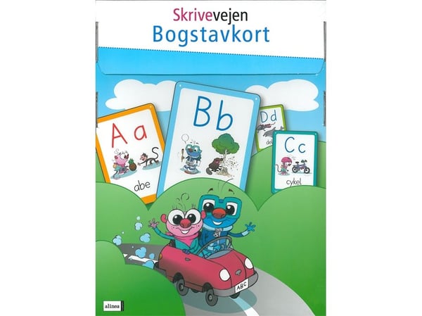 Skrivebøker, bokstavkort | Språk: und