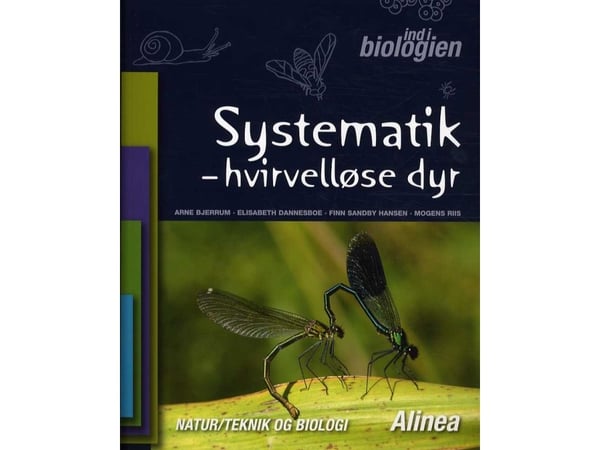 Inn i biologien 4.–6. kl. Systematikk, virvelløse dyr | Elisabeth Dannesboe, Arne Bjerrum, Mogens Riis, Finn Sandby Hansen | Språk: Dansk