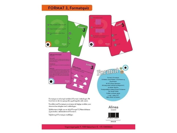 Format 3 Formatquiz - Janus Madsen; Nina Winther Arnt; Lone Anesen | Språk: Dansk