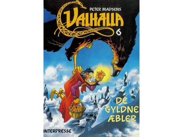 Valhalla (6) – De gyldne eplene | Henning Kure; Peter Madsen; Per Vadmand; Hans Rancke-Madsen | Språk: Dansk