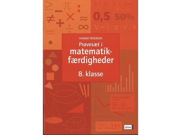 Prøvesett i matematikkferdigheter, 8. kl. | Hilmar Pedersen | Språk: Dansk