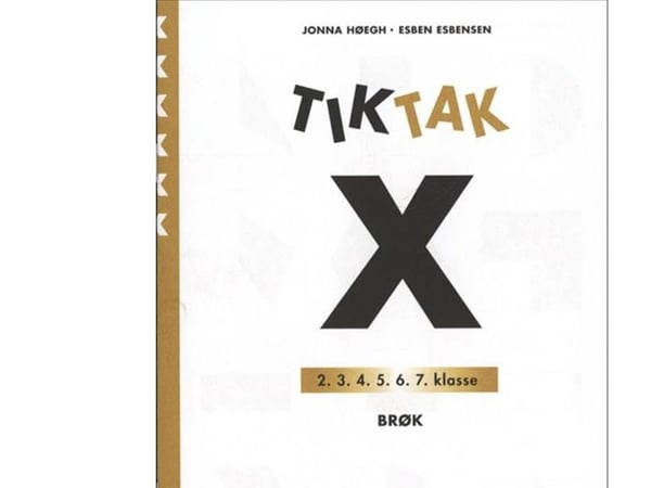 Matematiikan katto 6. luokka x-sarja, murtoluvut | Jonna Høegh, Esben Esbensen | Kieli: Tanska