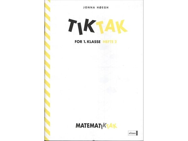 Matematikk-Tak 1. kl. Tik-Tak 2 | Jonna Høegh | Språk: Dansk